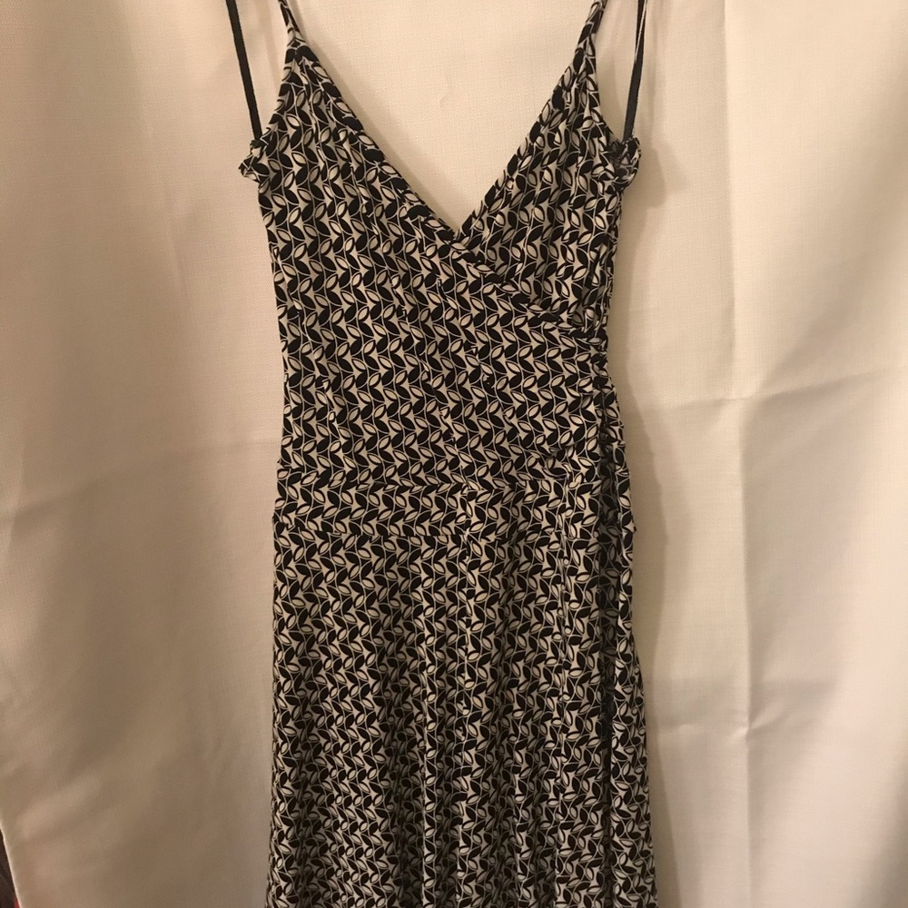 Spaghetti Strap Wrap Style Dress